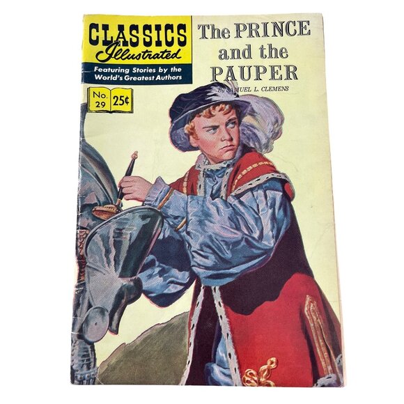 Classics Illustrated #29 The Prince And The Pauper Vintage Summer 1970 Issue - Picture 1 of 7